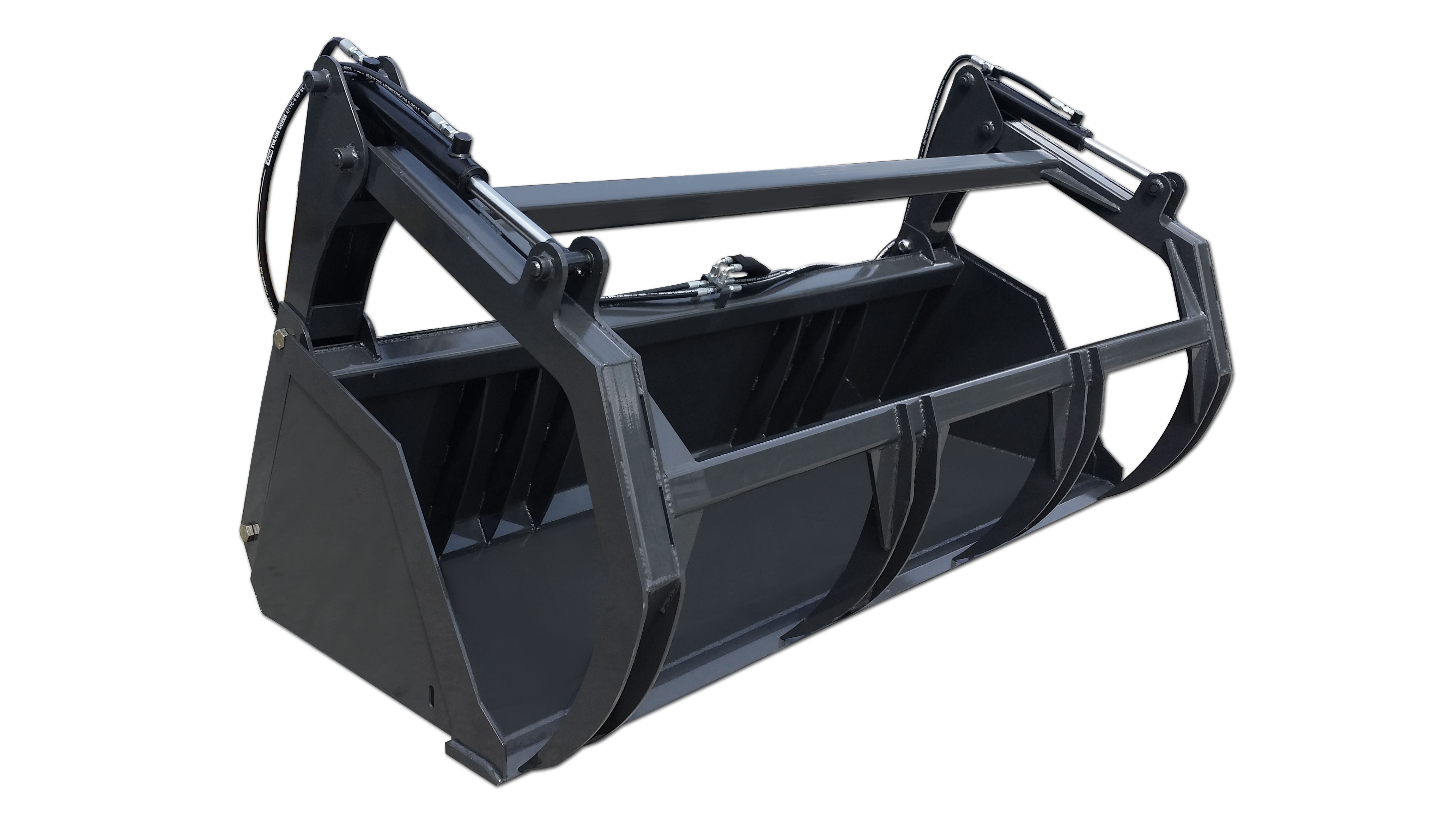 Hay Grapple Bucket - By CID Skid Steer Attachments